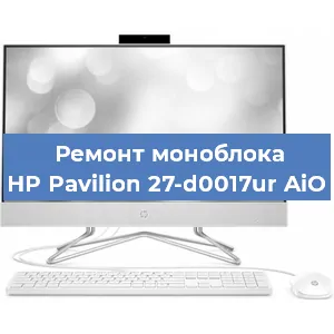 Замена термопасты на моноблоке HP Pavilion 27-d0017ur AiO в Воронеже
